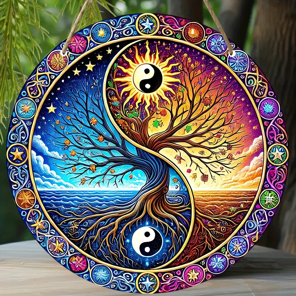 8x8 Inch Decorator Wall Art – Various Styles – Fiberwood Signs for Home & Office Decoration