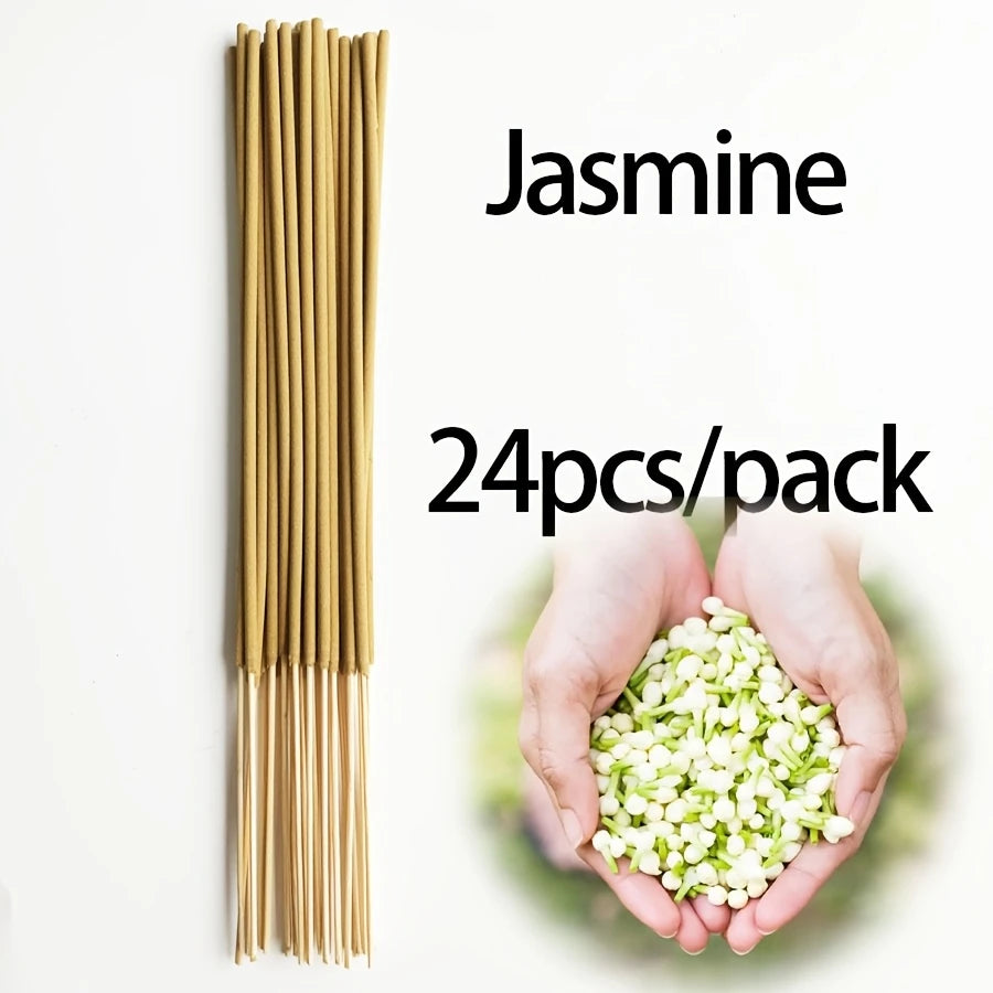 Wholesale Handmade Bamboo Stick Incense – 24 Packs Ready for Resale or Rebranding with 9 Unique Scents
