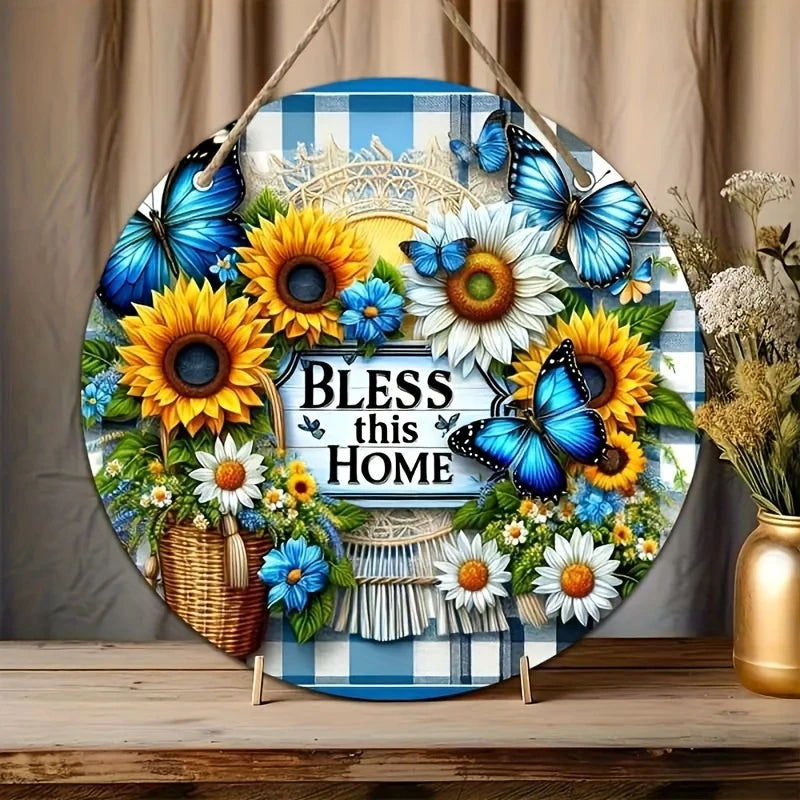 8x8 Inch Decorator Wall Art – Various Styles – Fiberwood Signs for Home & Office Decoration
