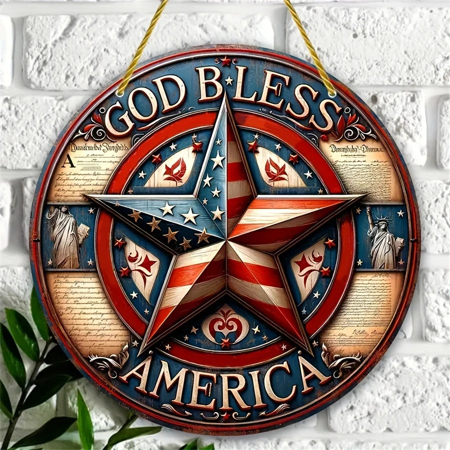8x8 Inch Decorator Wall Art – Various Styles – Fiberwood Signs for Home & Office Decoration