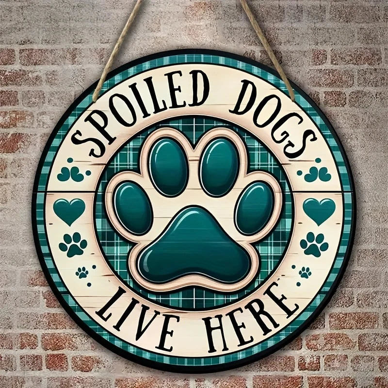 8x8 Inch Decorator Wall Art – Various Styles – Fiberwood Signs for Home & Office Decoration