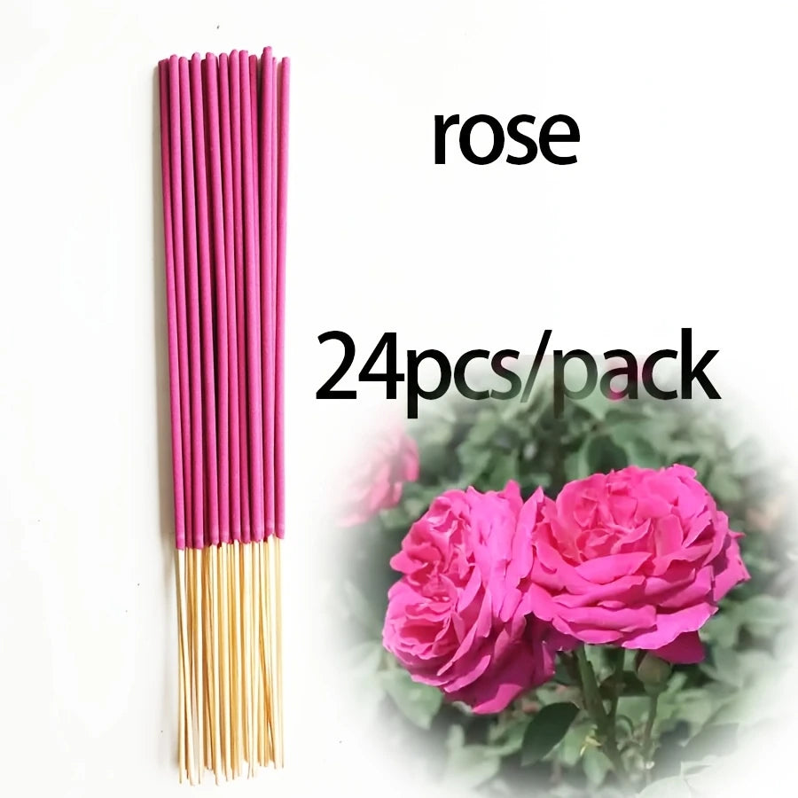Wholesale Handmade Bamboo Stick Incense – 24 Packs Ready for Resale or Rebranding with 9 Unique Scents