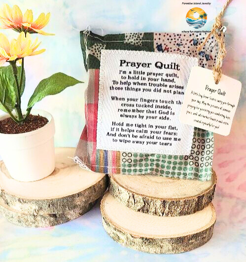 Special Price Richard Dorney's 24 Heart and 24 Square Mini Prayer Quilts, Just $2.88 each