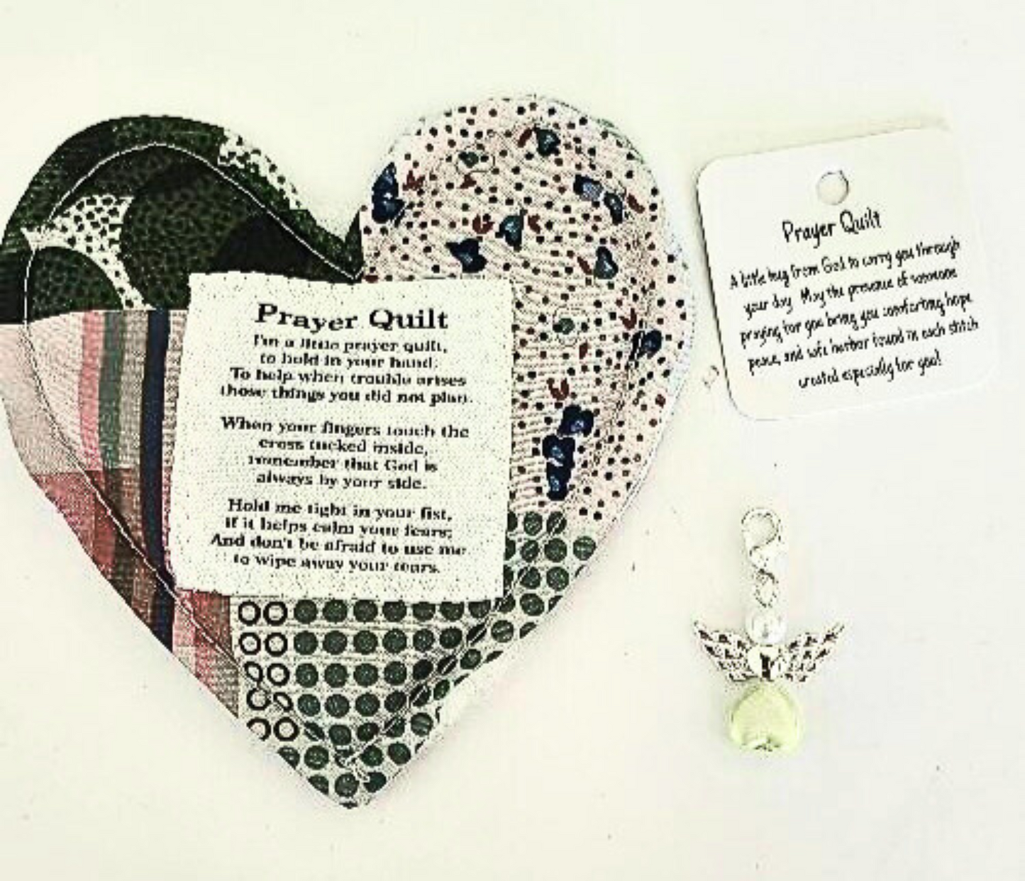 Special Price Richard Dorney's 24 Heart and 24 Square Mini Prayer Quilts, Just $2.88 each