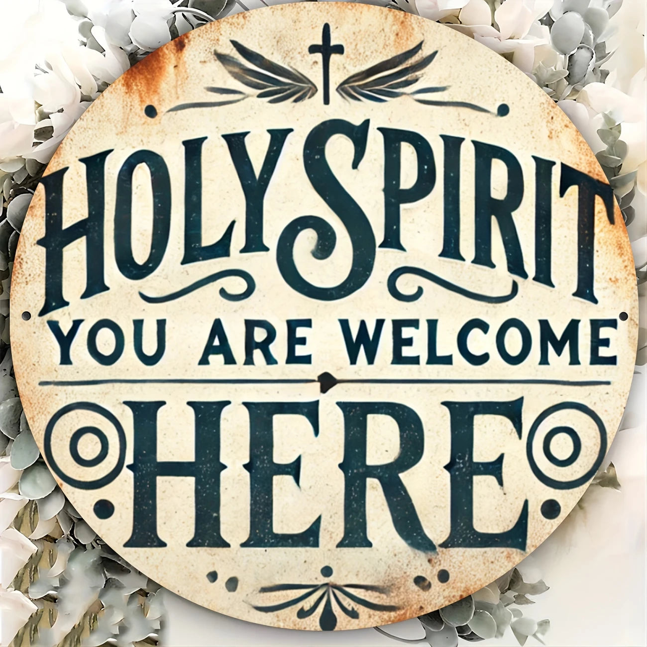 8x8 Inch Decorator Wall Art – Various Styles – Fiberwood Signs for Home & Office Decoration