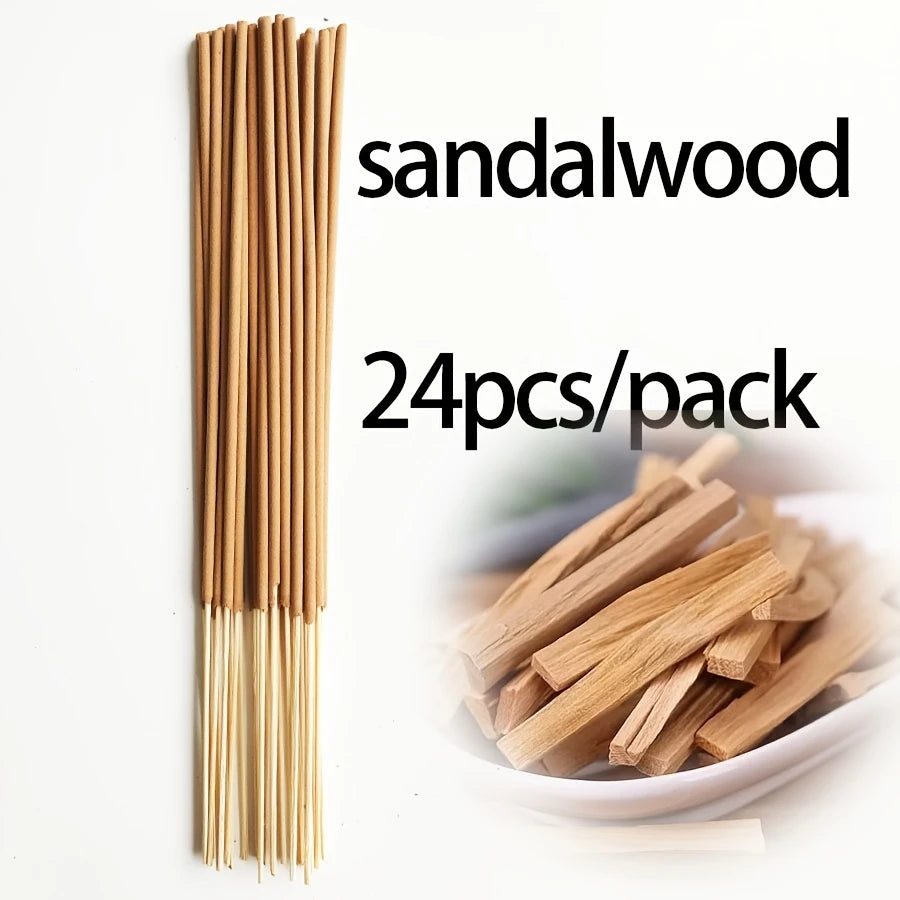 Wholesale Handmade Bamboo Stick Incense – 24 Packs Ready for Resale or Rebranding with 9 Unique Scents