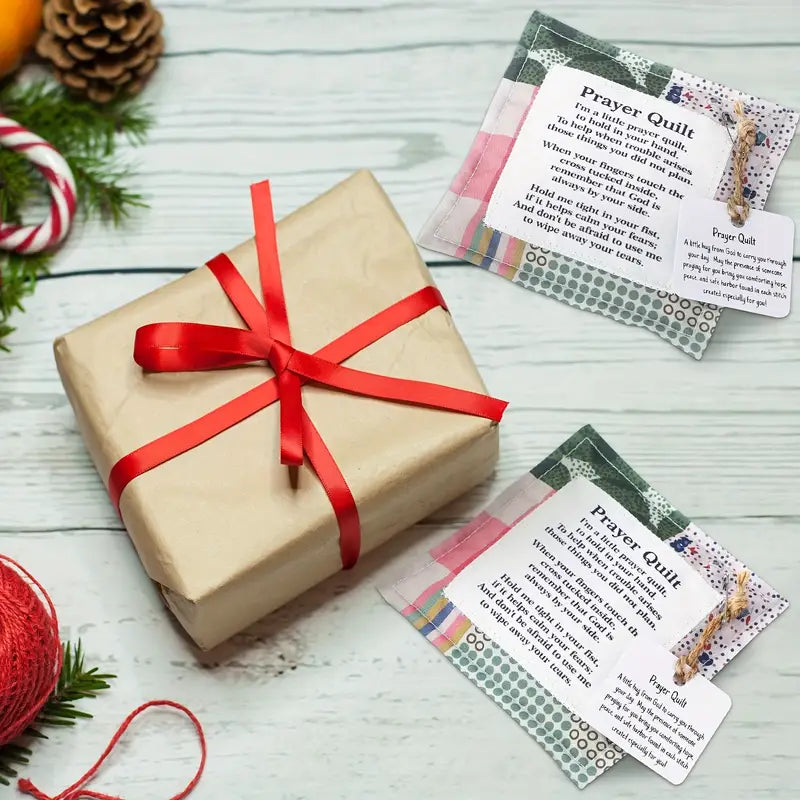 100-Pack Mini Prayer Quilts – Wholesale Faith-Based Gifts, Bulk Price!