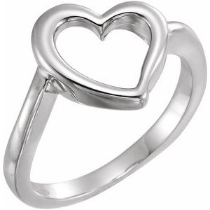 Sterling Silver Heart Ring