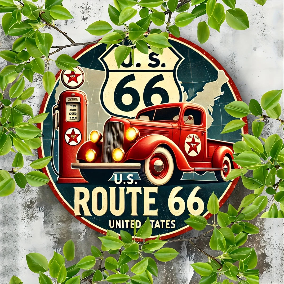 8x8 Inch Decorator Wall Art – Various Styles – Tin Signs for Home & Office Decoration