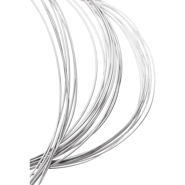 Sterling Silver 16 Gauge Round 1/2 Hard (Standard) Wire