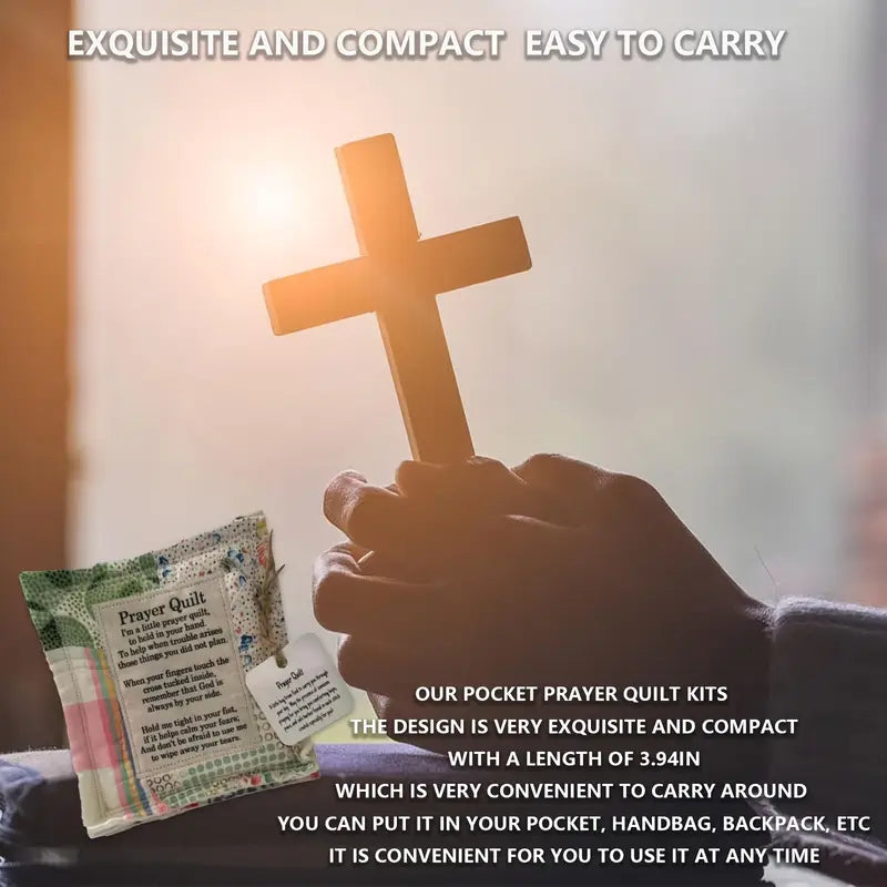 Special Price Richard Dorney's 24 Heart and 24 Square Mini Prayer Quilts, Just $2.88 each