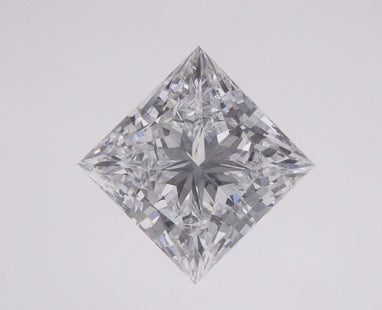 1.05 Ct Lab Square Cut Diamond, VVS2-D Fine Quality Loose Diamond!